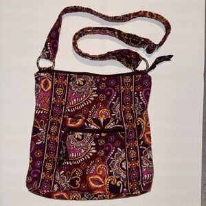 Vera Bradley Women's "Safari‎ Sunset" Adjustable Strap Crossbody Bag Purse OS